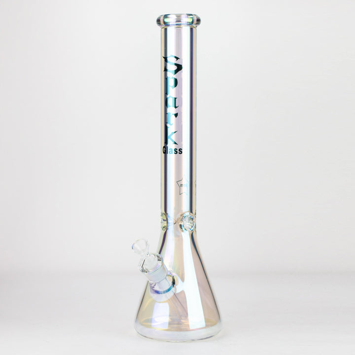 Spark 18" Electorplated 9 mm glass Water Pipes_7