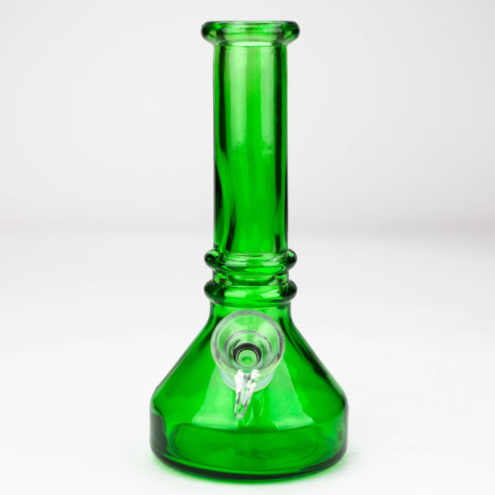 Heavy color soft glass Water Pipes 6"_7