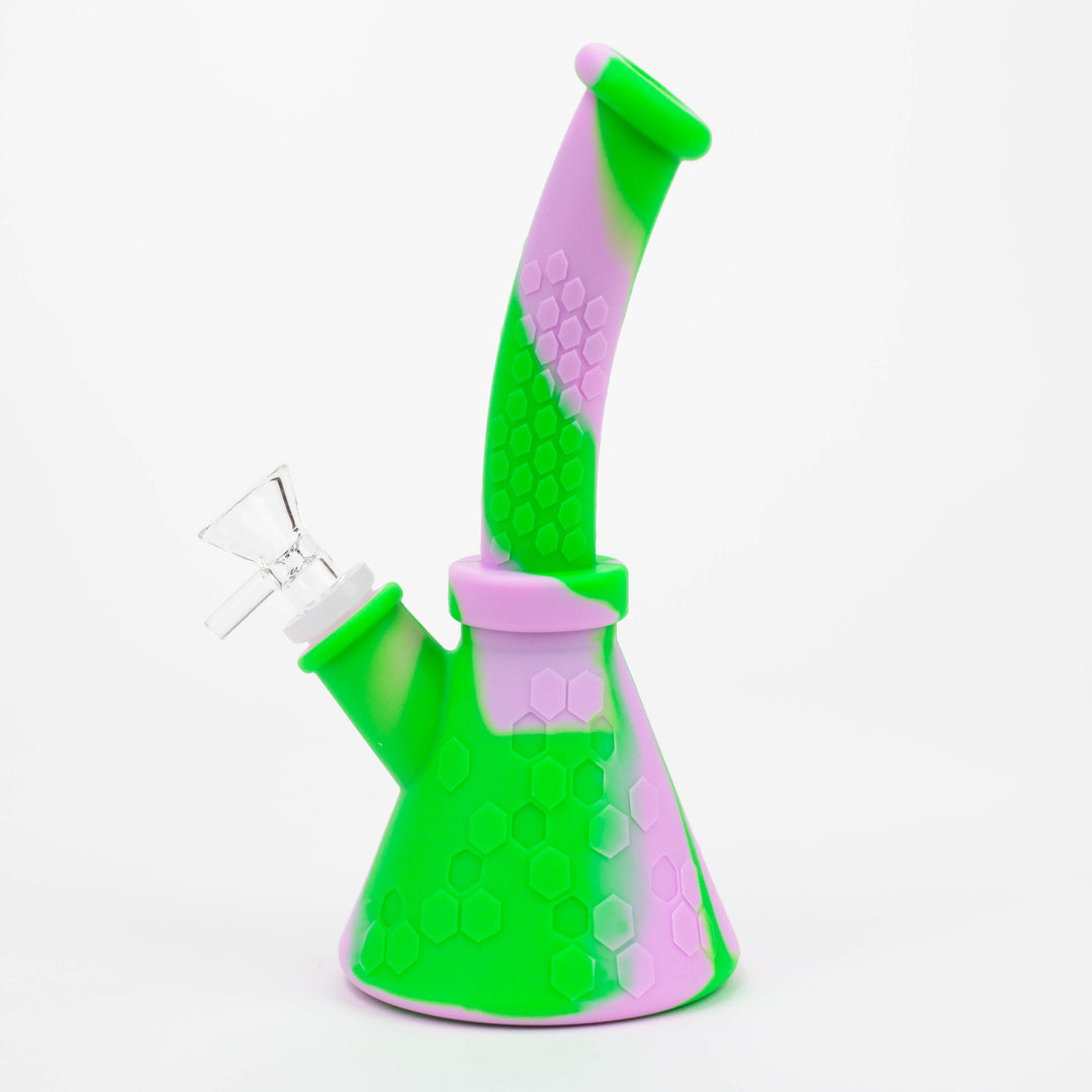 Silicone Water Pipes 8"_2