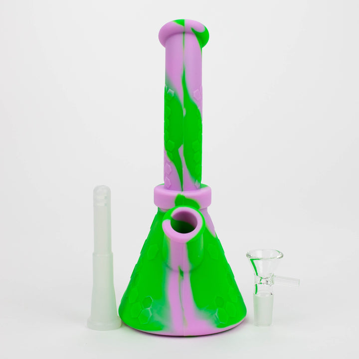 Silicone Water Pipes 8"_5
