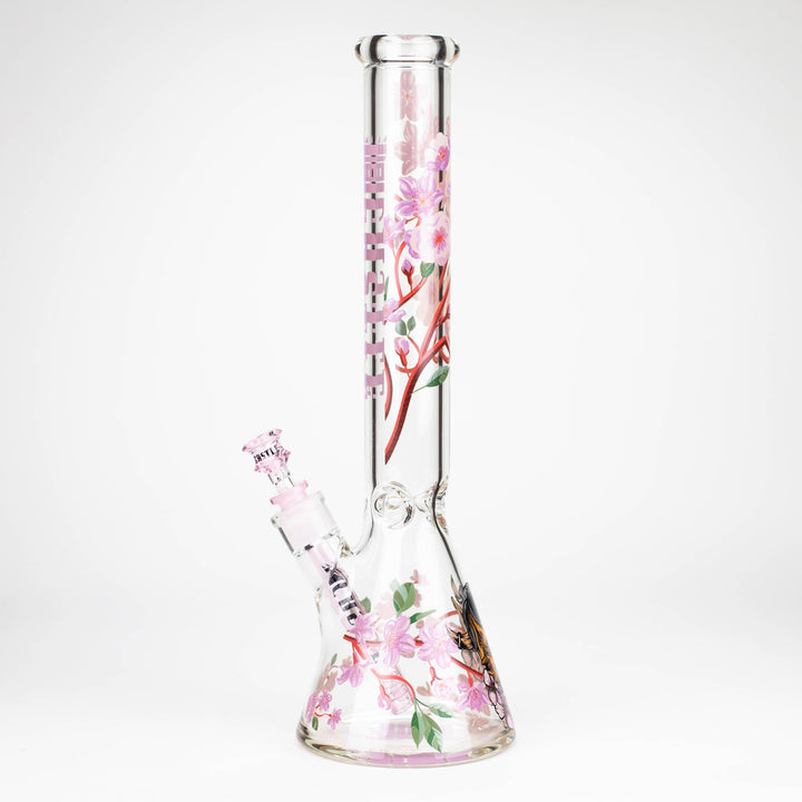 Castle Glassworks 16" Cherry Blossom Beaker_3