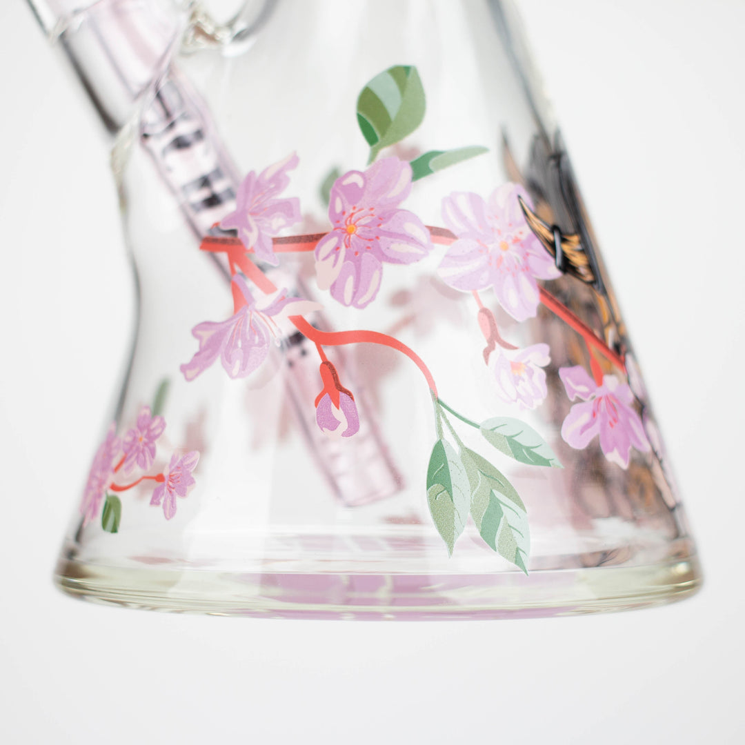 Castle Glassworks 16" Cherry Blossom Beaker_10