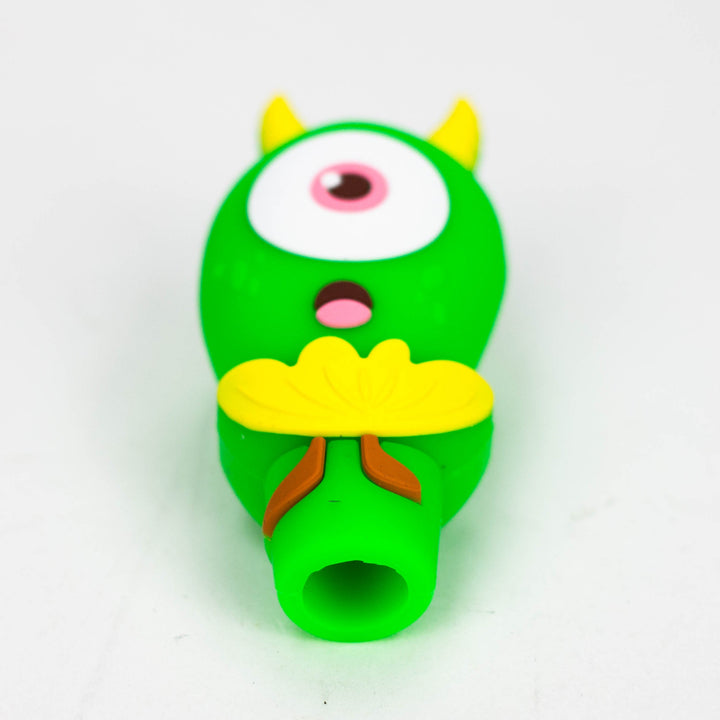 3.5" One-Eyed Eggplant Smoking Hand Pipe-Assorted_2