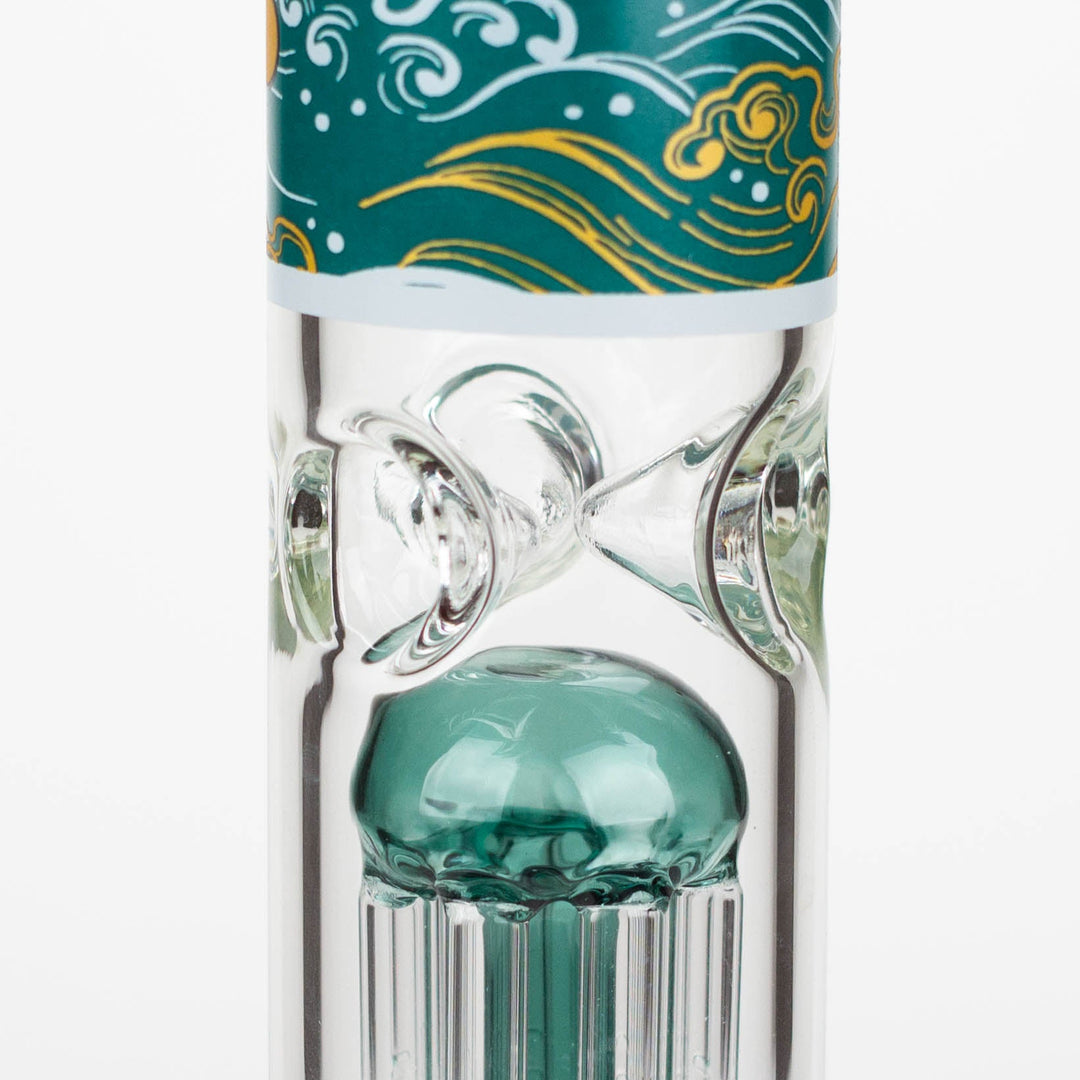 Infyniti Untamed 14" 7 mm classic beaker water pipes - Koi Fish_7