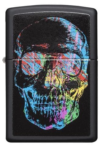 Zippo colourful skull_0