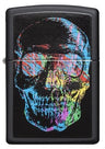 Zippo colourful skull