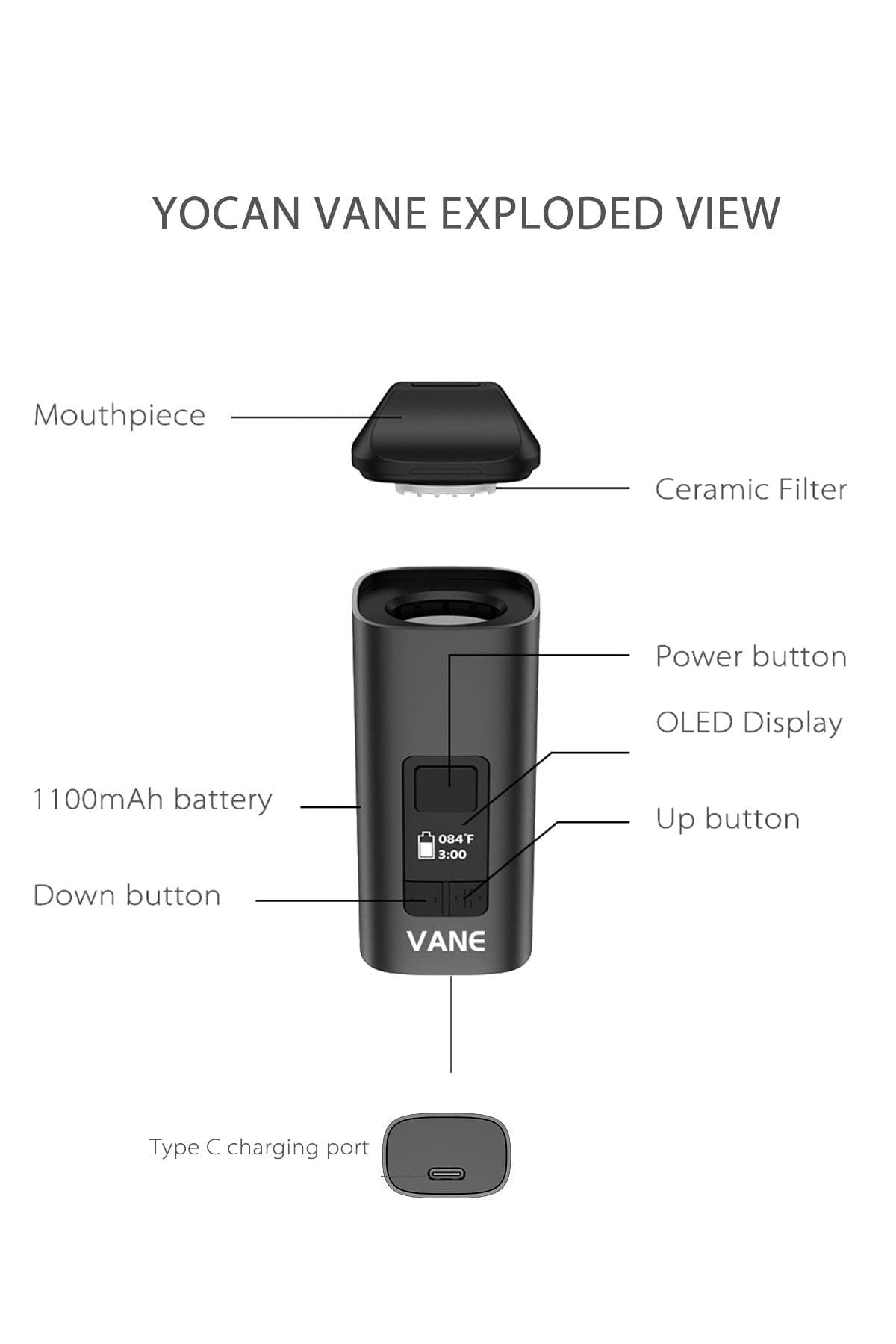 Yocan VANE Dry vaporizer