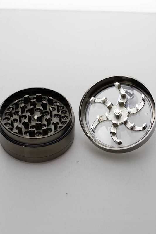 3 parts aluminum herb grinder with handle_2