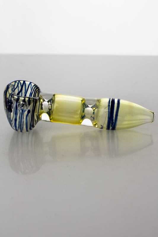 Changing colors glass hand pipe_2