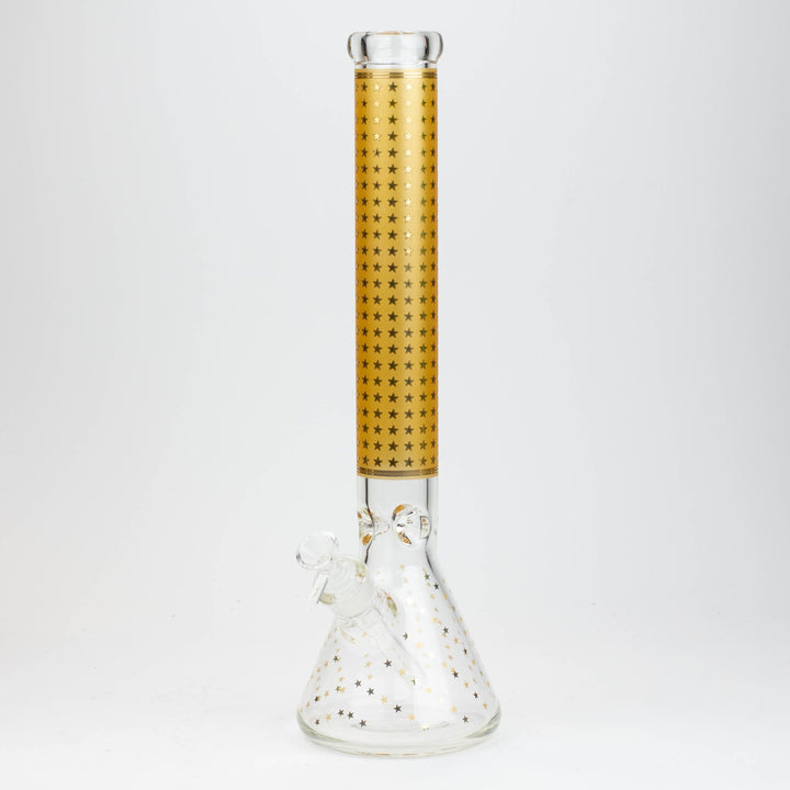 Star 7 mm glass water pipes 17.5"_11