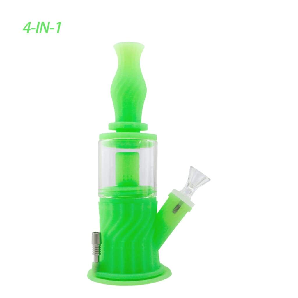 4-in-1 Silicone Glass Double