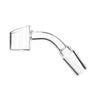 Thick Glass Quartz Bangers 45 Degree for Glass Water Pipes