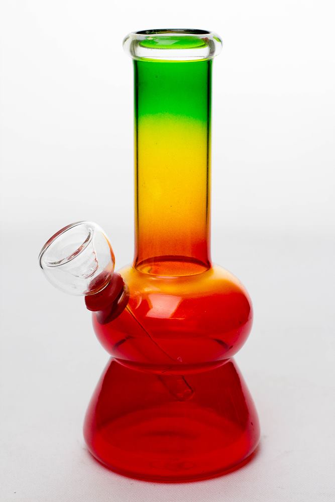 Rasta glass water pipes 6 in_2