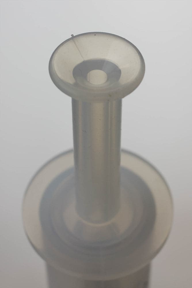 White silicone syringe shape nectar collector_9