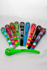 Genie silicone hand pipe with metal bowl 9"