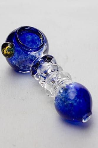 Soft glass hand pipe 4.8"_1
