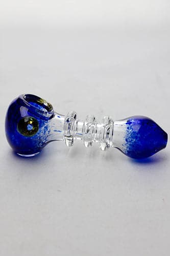 Soft glass hand pipe 4.8"_4