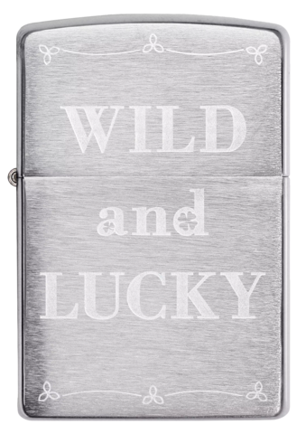 Zippo wild and lucky design_0