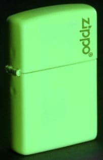 Zippo classic glow in the dark zippo logo_1
