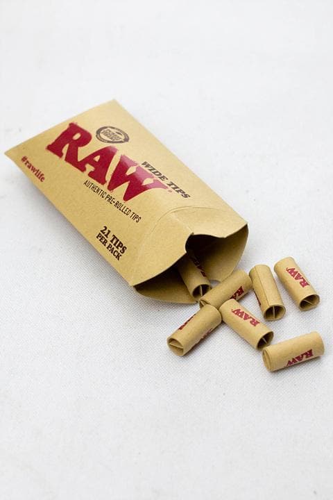 Raw Rolling paper pre-rolled wide filter tips