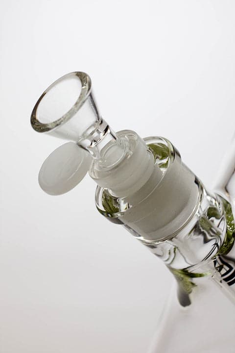 Genie color accented beaker water bong_13