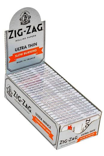 Zig Zag Ultra Thin Slow burning Papers