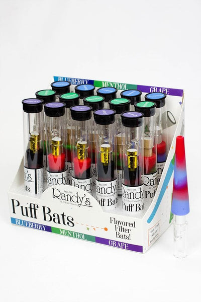 Randy's Puff flavored filter bats display – Mile High Glass Pipes