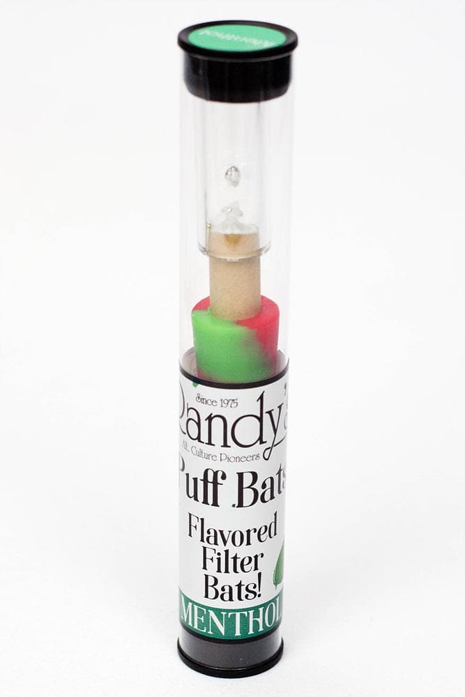Randy's Puff flavored filter bats display