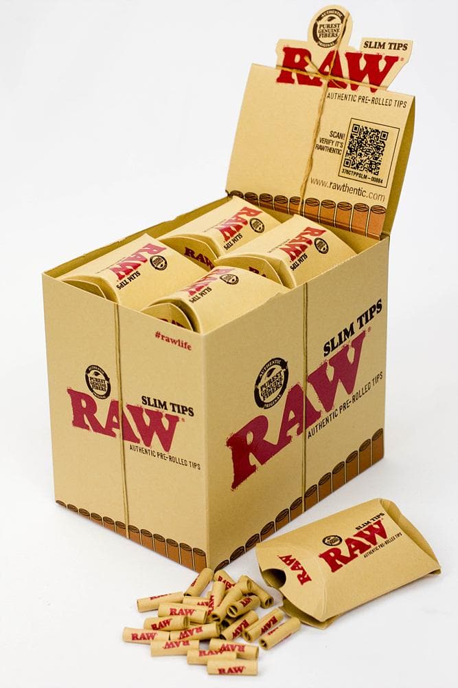 Raw Rolling paper pre-rolled Slim filter tips