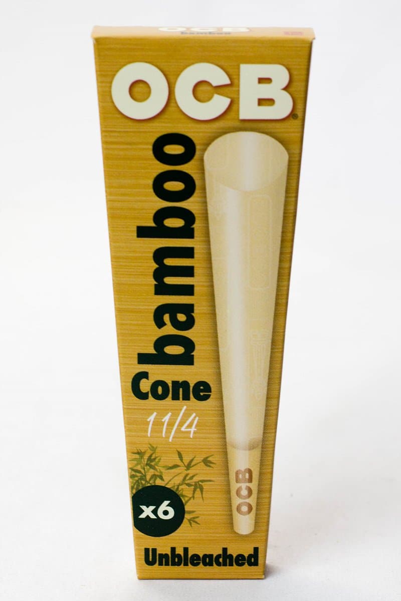 OCB Bamboo Cone 1 1/4 Box of 32