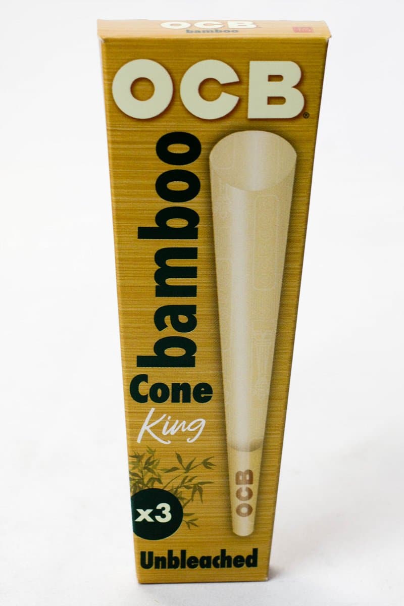 OCB Bamboo Cone King Box of 32