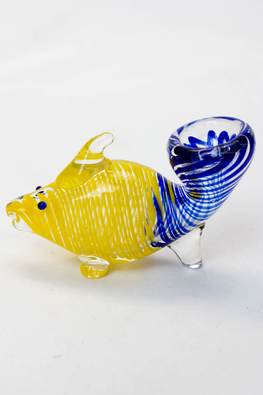 Goldfish shape glass hand pipe 3.5_1