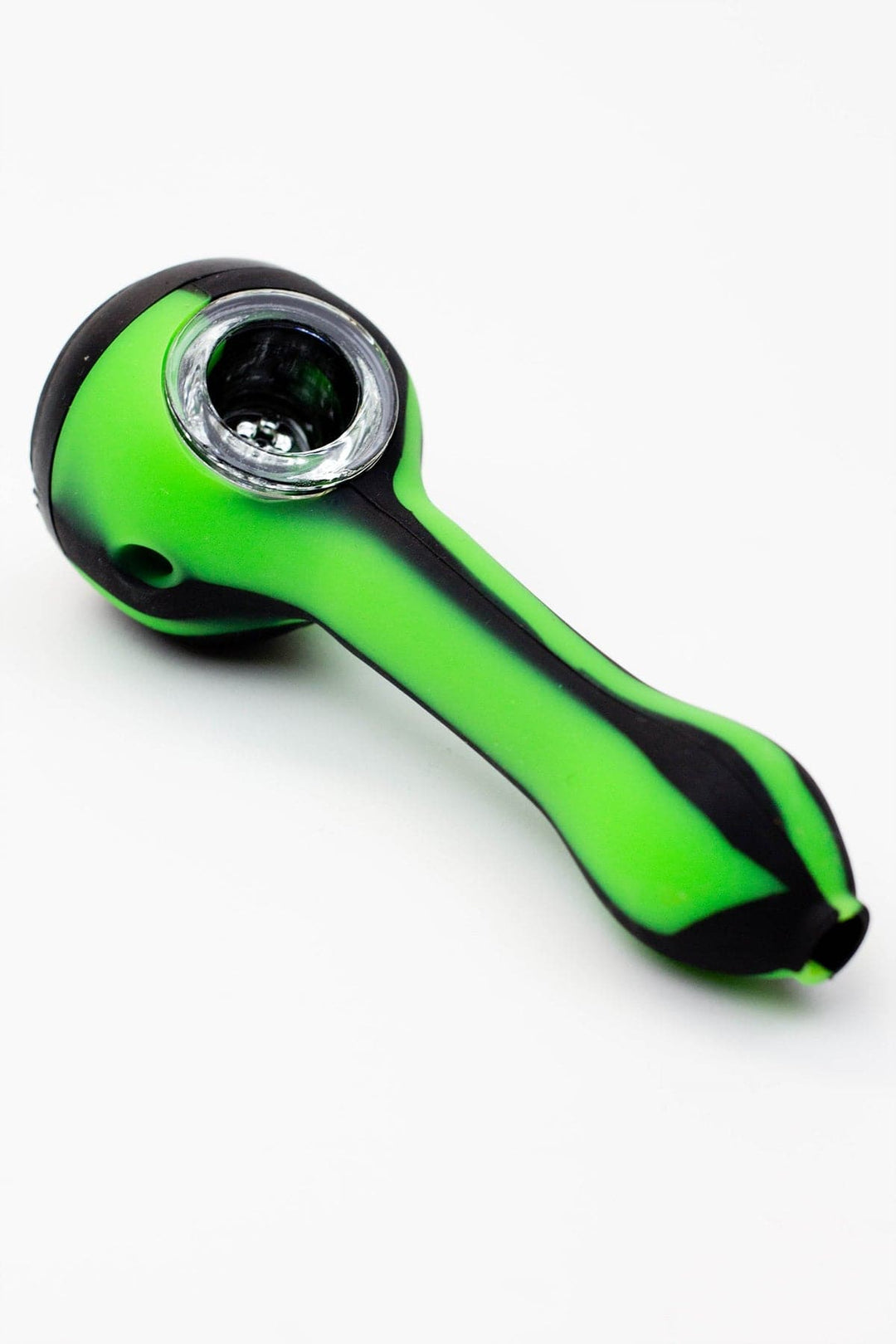 Eye silicone hand pipes with glass bowl_3