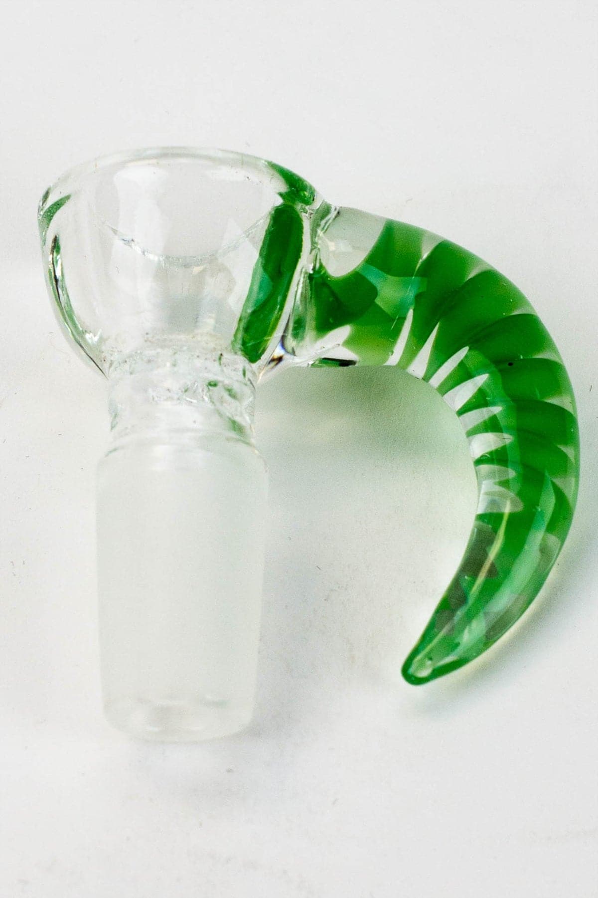 Built in glass screen bowl with horn handle_6
