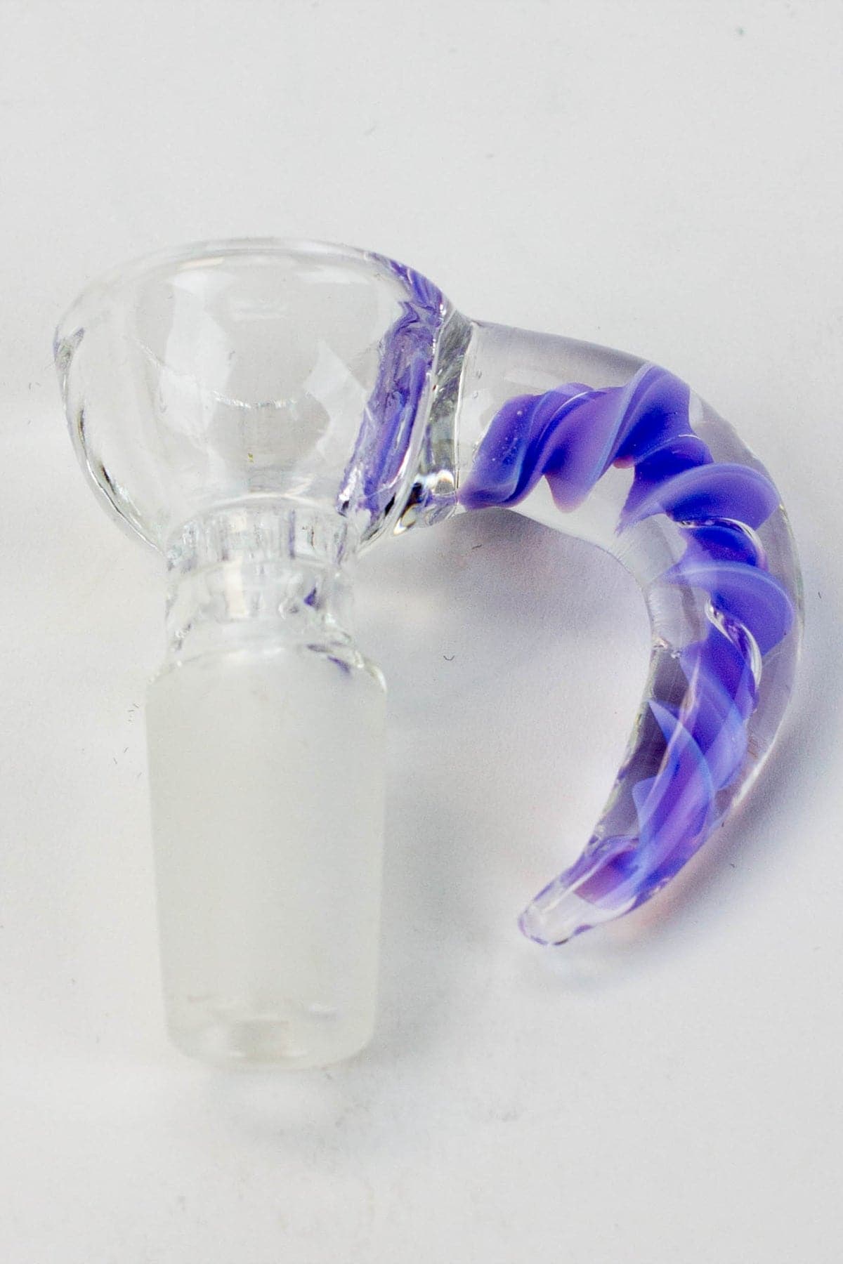 Built in glass screen bowl with horn handle_9