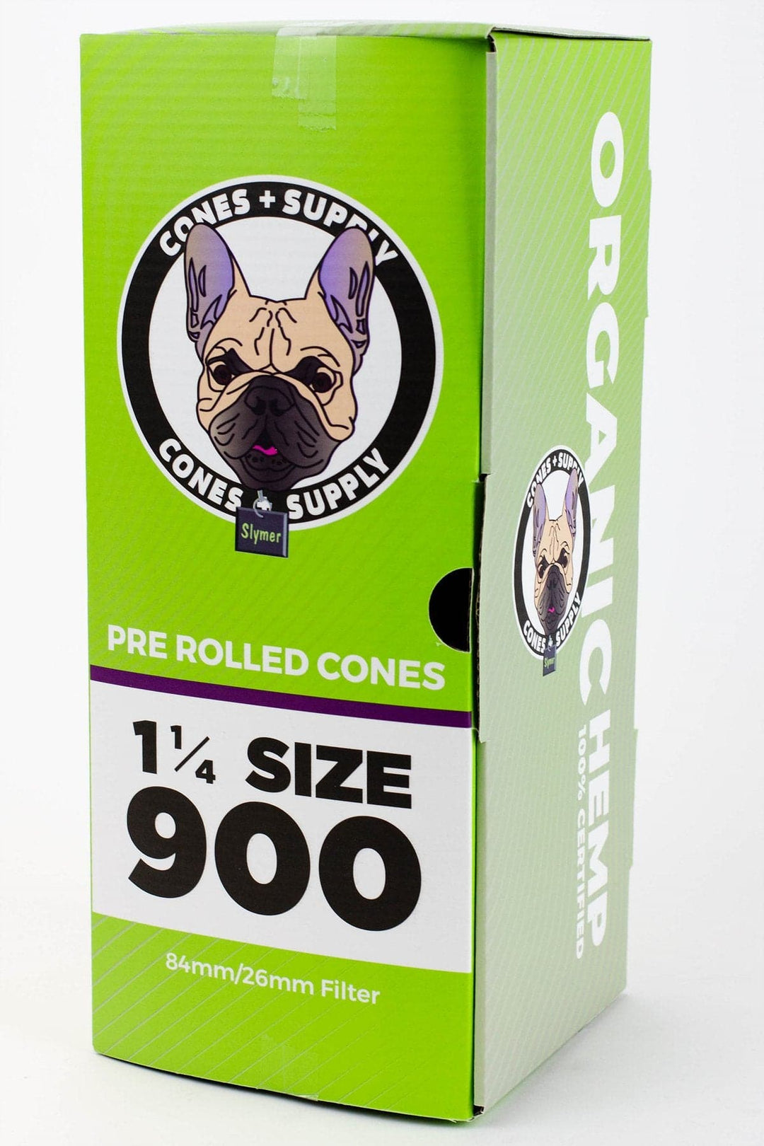 Cone + Supply 84 mm Pre-Rolled Organic HEMP cones 900