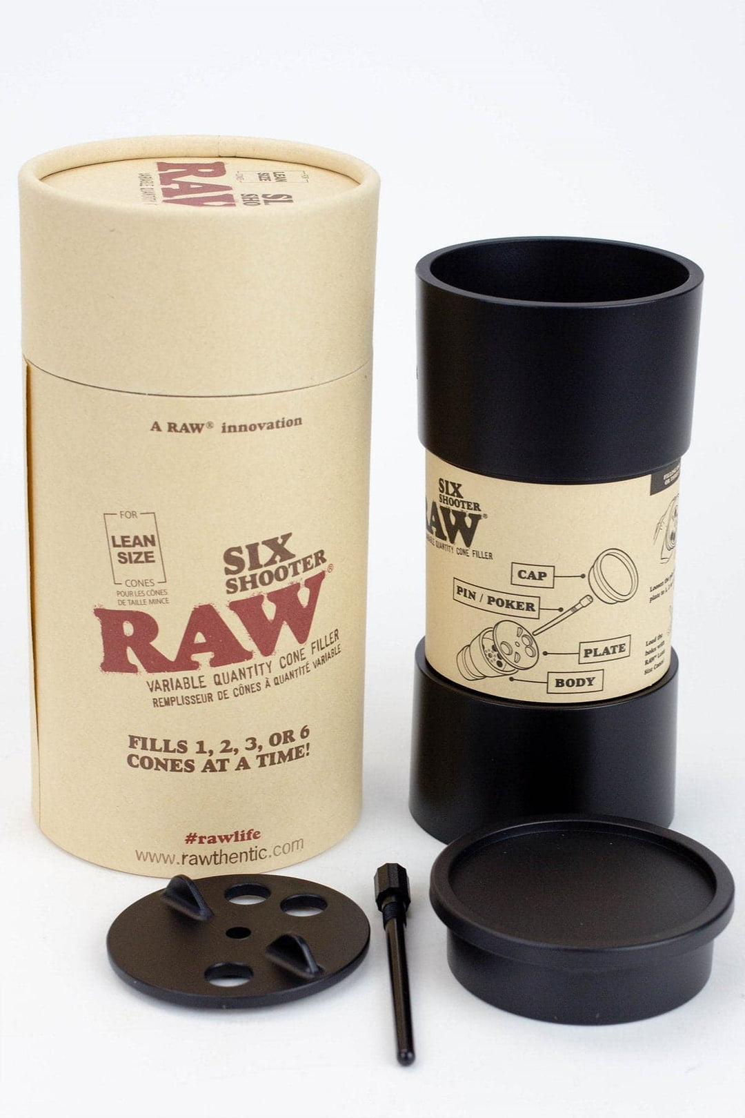 Raw six shooter for Lean size cones – MHGP