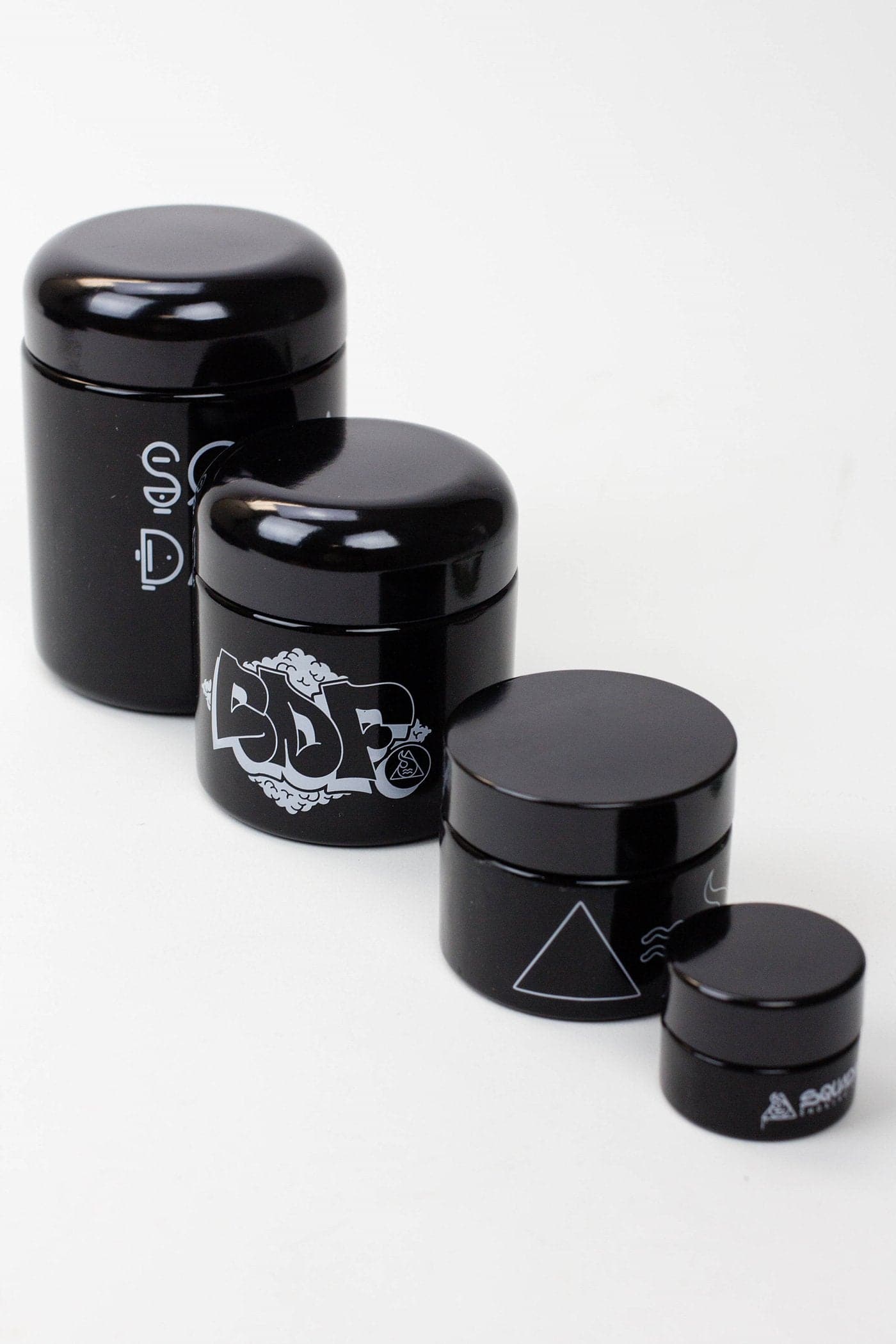 SDF Pote UV Future Logo 250 ml Glass Jar