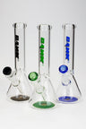 9.5" DANK beaker glass water bong (Wide Tube)