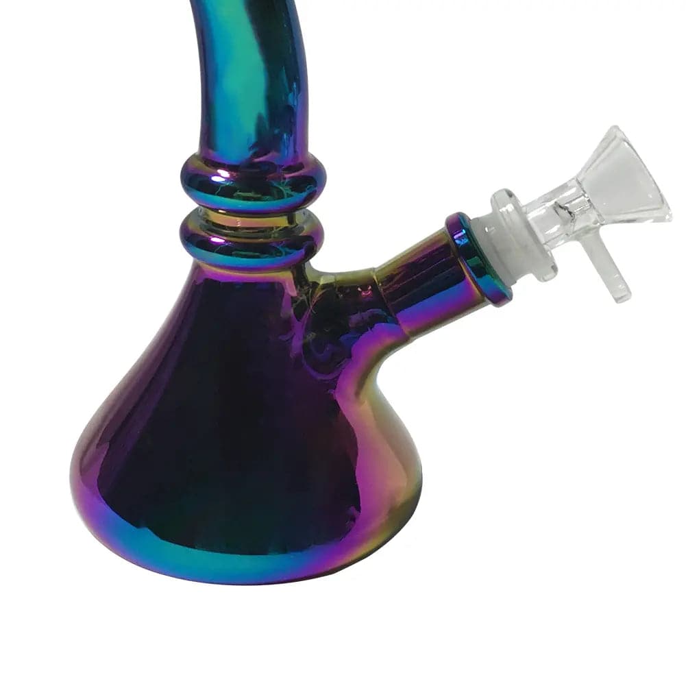8" Electroplated Glass Dab Rig