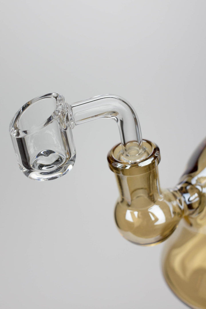 Fixed 3 hole diffuser bell metallic tinted bubbler_2
