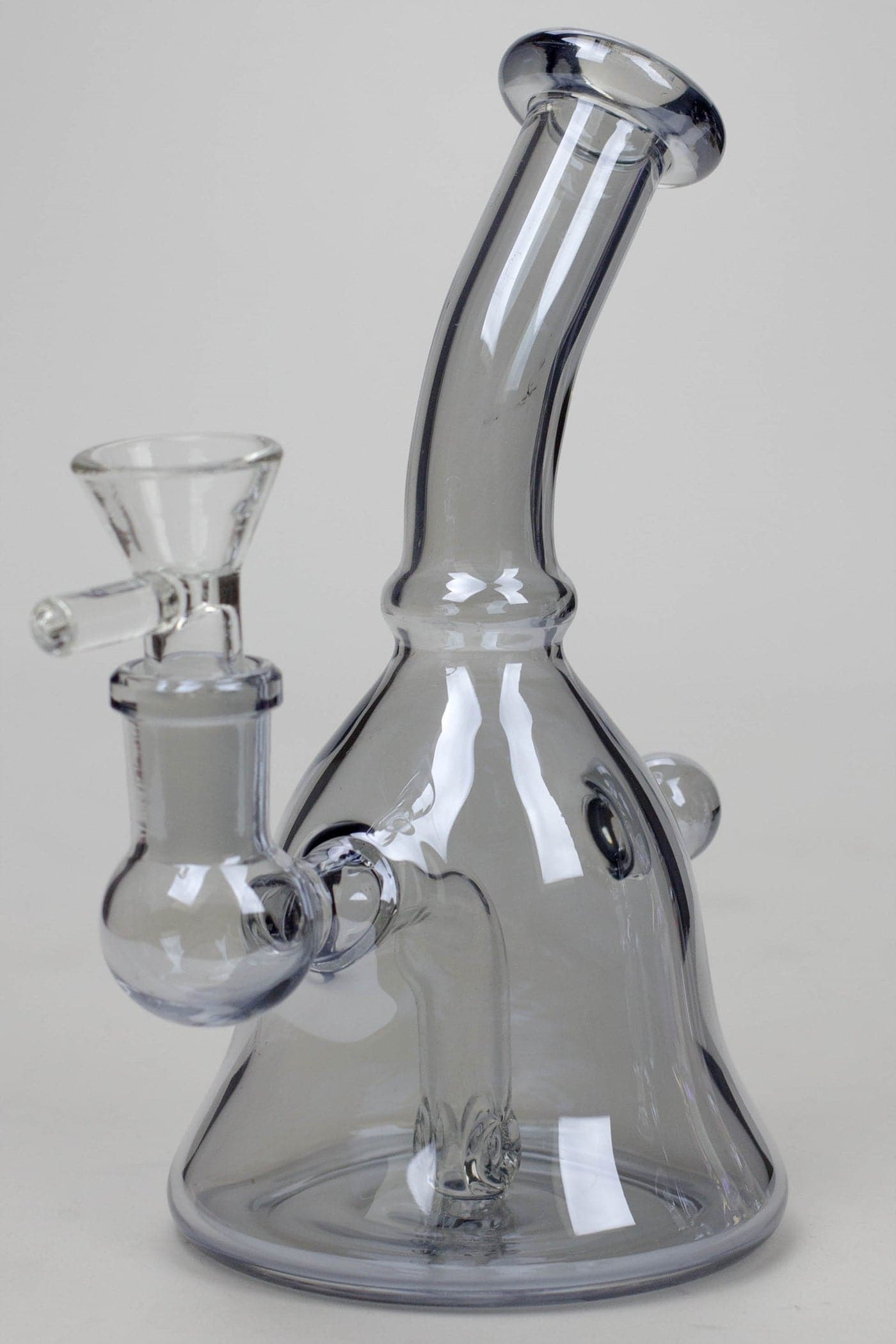 Fixed 3 hole diffuser bell metallic tinted bubbler_8