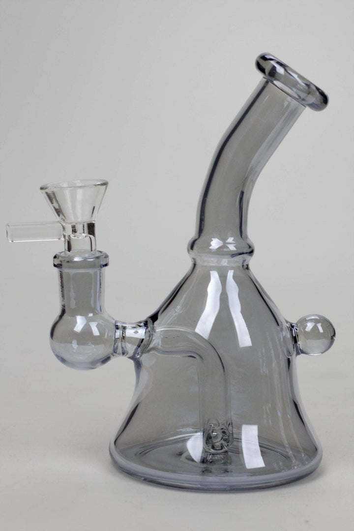 Fixed 3 hole diffuser bell metallic tinted bubbler_12