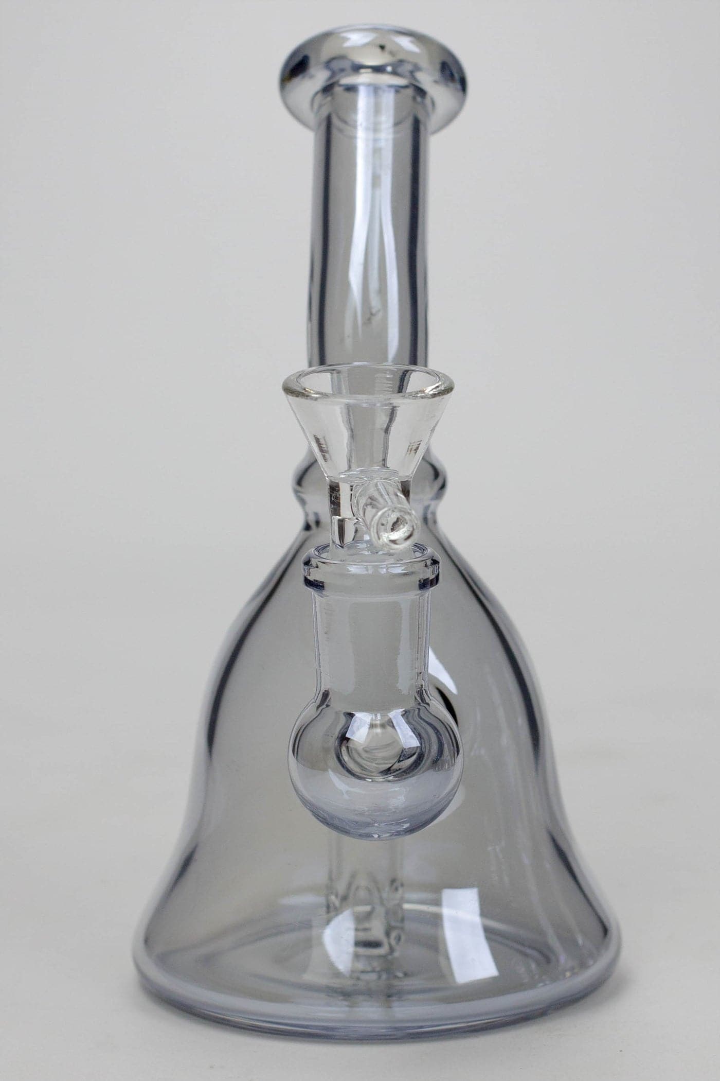 Fixed 3 hole diffuser bell metallic tinted bubbler_13