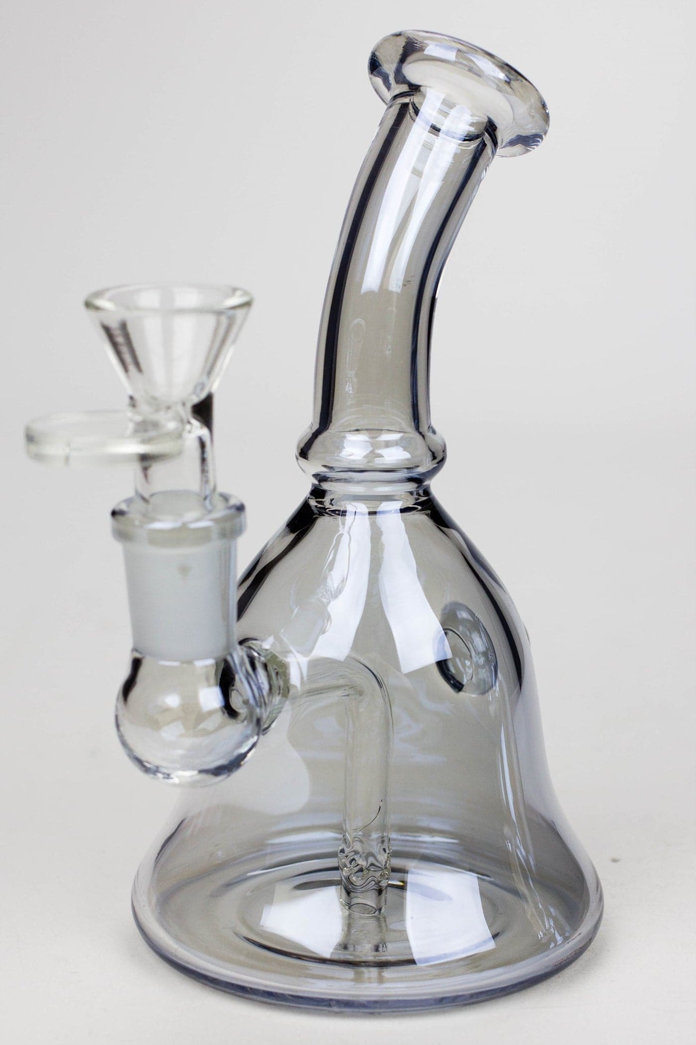 Fixed hole diffuser bell metallic tinted bubbler_3