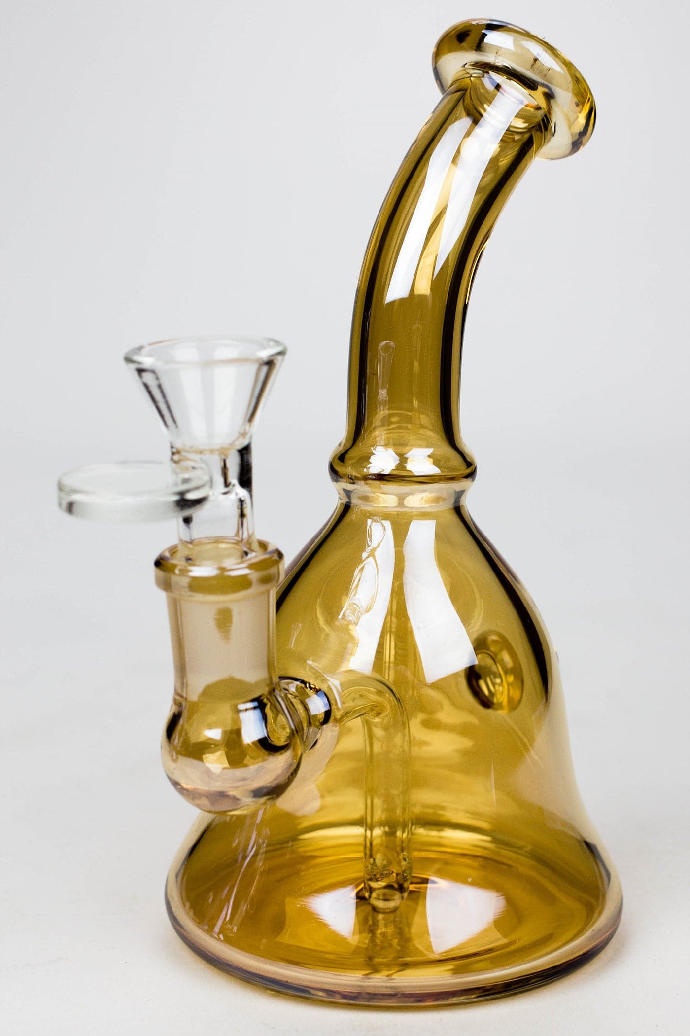 Fixed hole diffuser bell metallic tinted bubbler_4