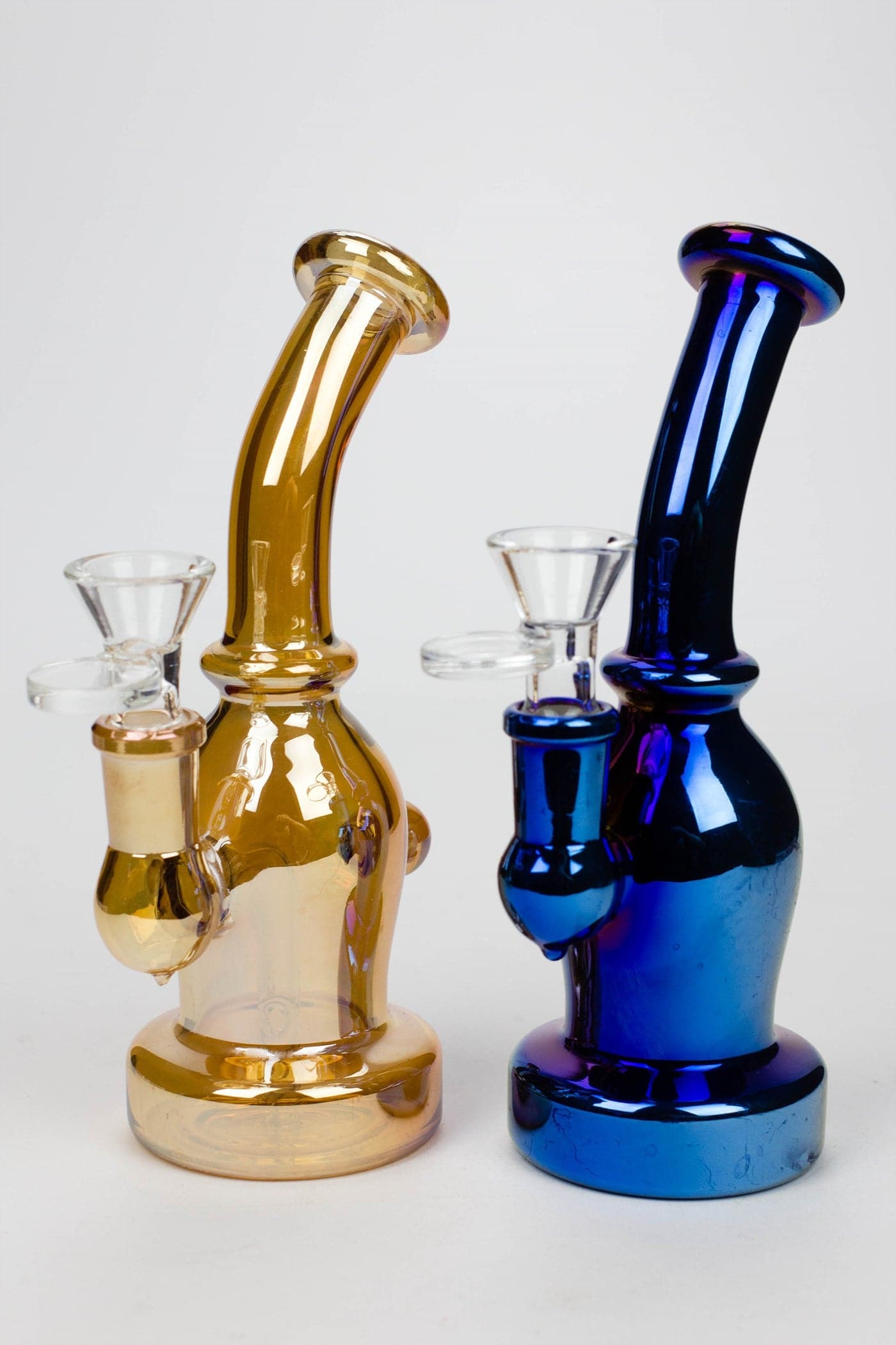 6.5" fixed 3 hole diffuser Metallic tinted bubbler_4