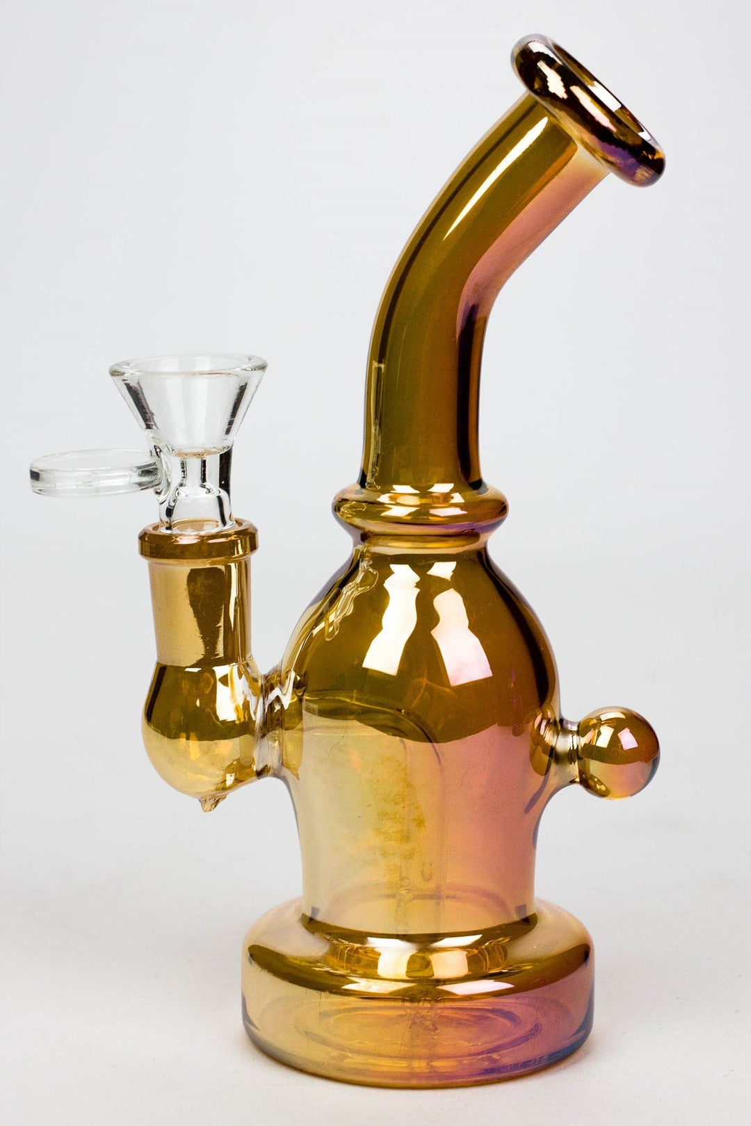 6.5" fixed 3 hole diffuser Metallic tinted bubbler_5