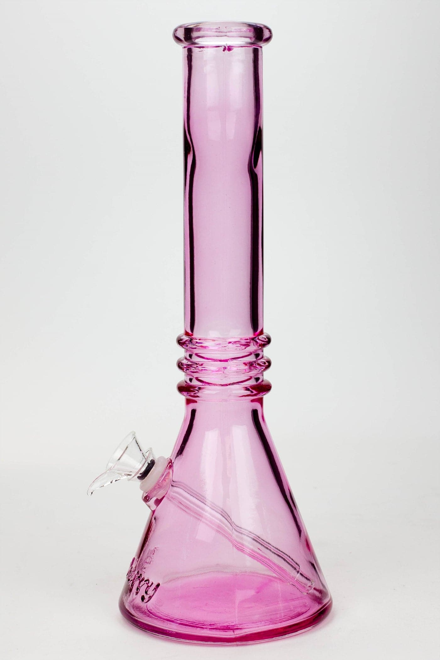 Colored soft glass water bong