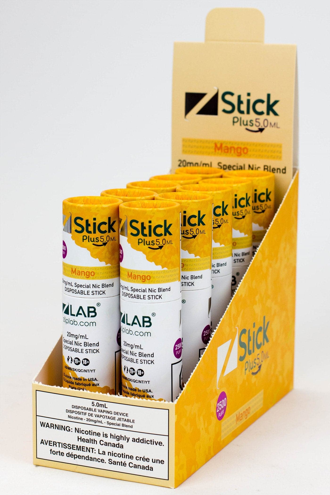 ZSTICKS PLUS 2500 Puffs 20 mg/mL Special Nic Blend